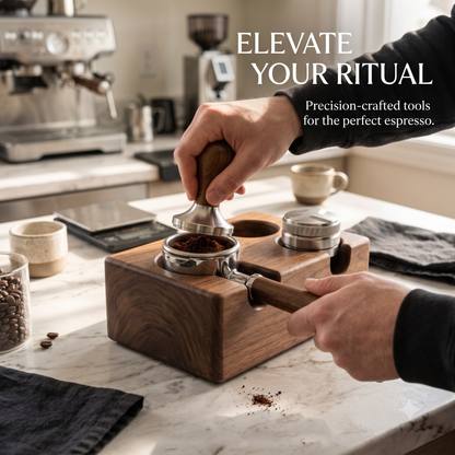 Walnut Tamping Station